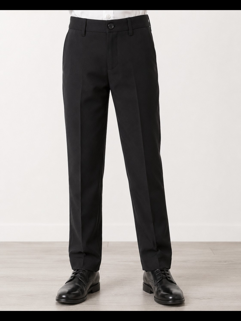 Tommy Hilfiger Boys Black Formal Dress Pants